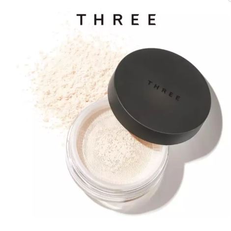 แป้งฝุ่นทรี Three Ultimate Loose Powder #Translucent 02 17g.