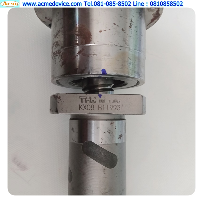 Ball Screw THK รุ่น KX08, แกนโต 20 mm.x 320 mm., Pit 8 mm.