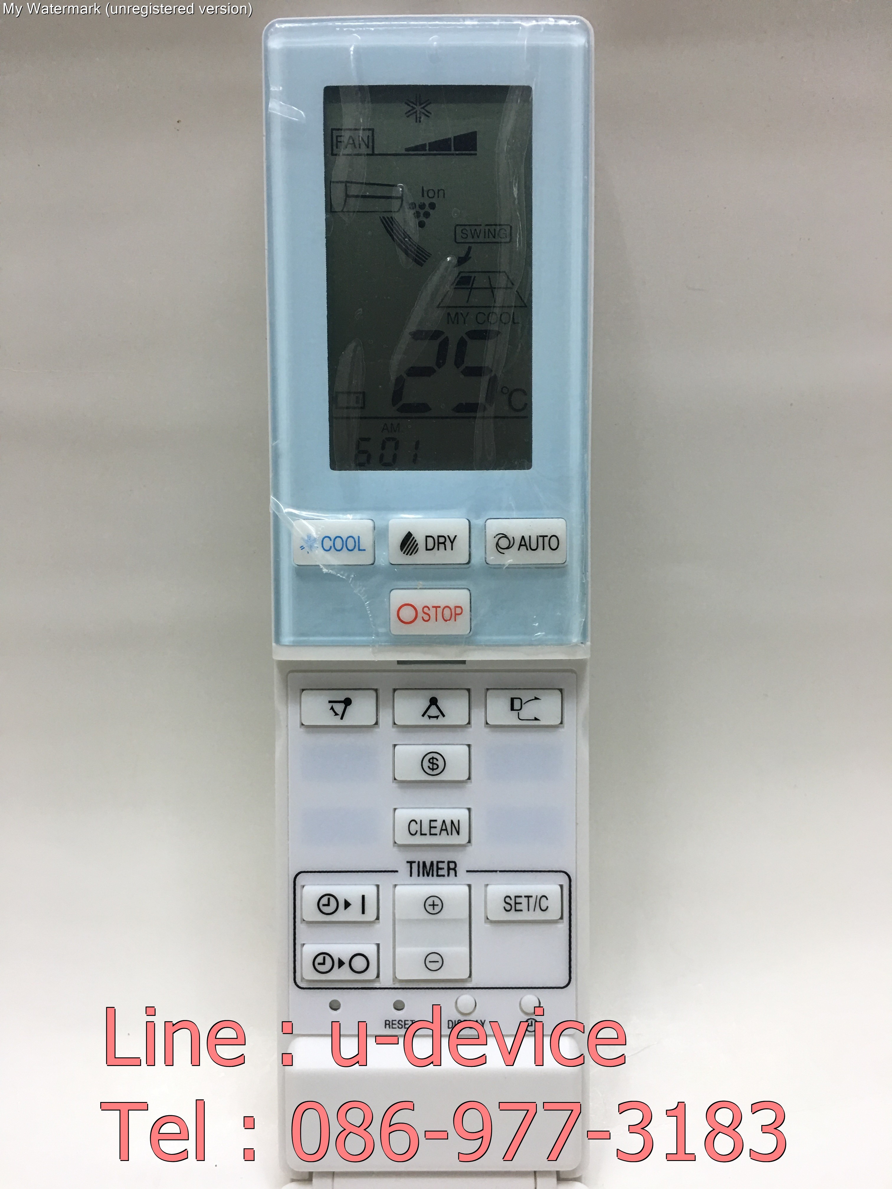 รีโมทแอร์ Sharp รุ่น Eco Inverter