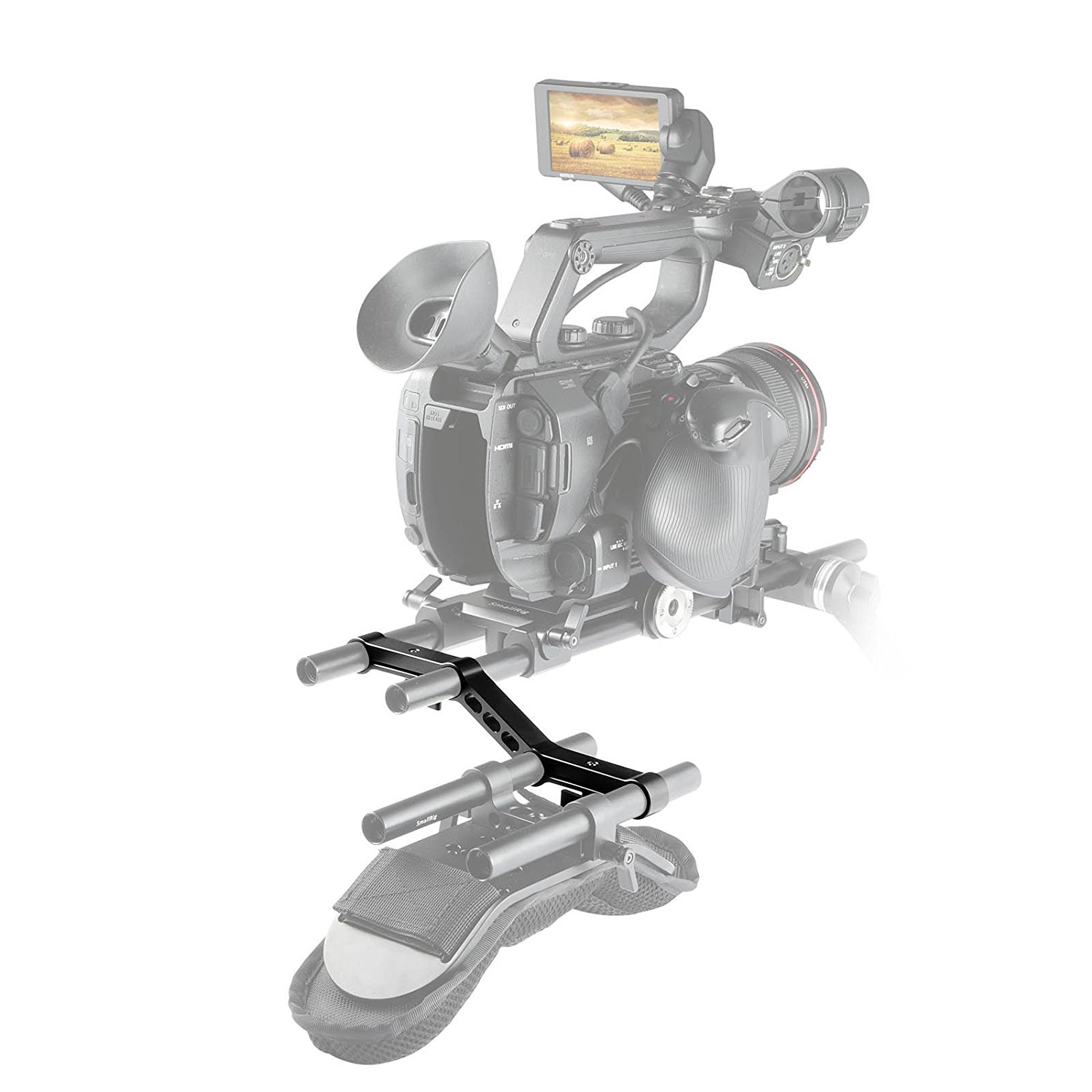 SMALLRIG® Offset Raiser for 15mm Rod Clamp DSLR Rig Rail Camera 1031