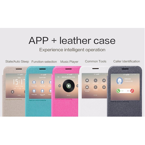 เคสฝาพับ S7 nillkin แท้ สีดำ