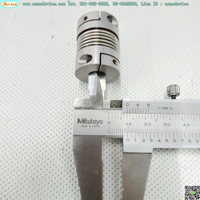 Coupling, ขนาด ID 8/10, OD25, L32 mm.