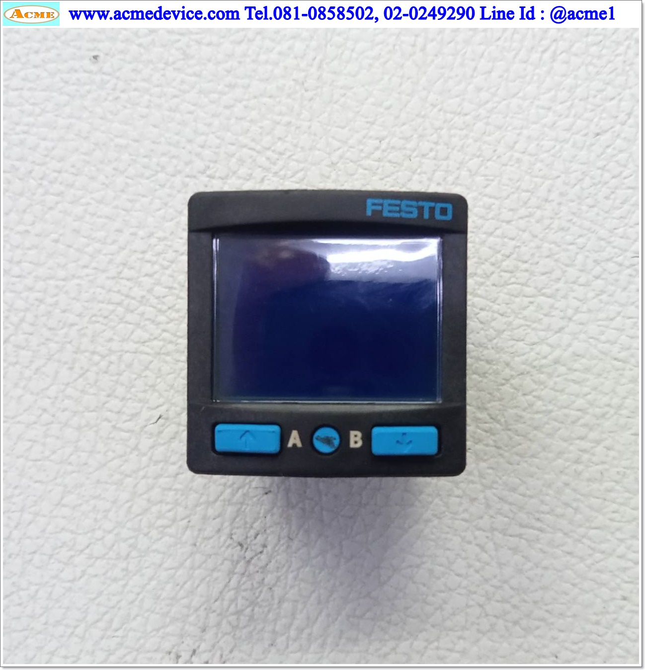 Vacuum Festo รุ่น SPAN-V1R-G18F-PN-PN-L1, 0 to -0.1MPa, NPN/PNP, NO/NC