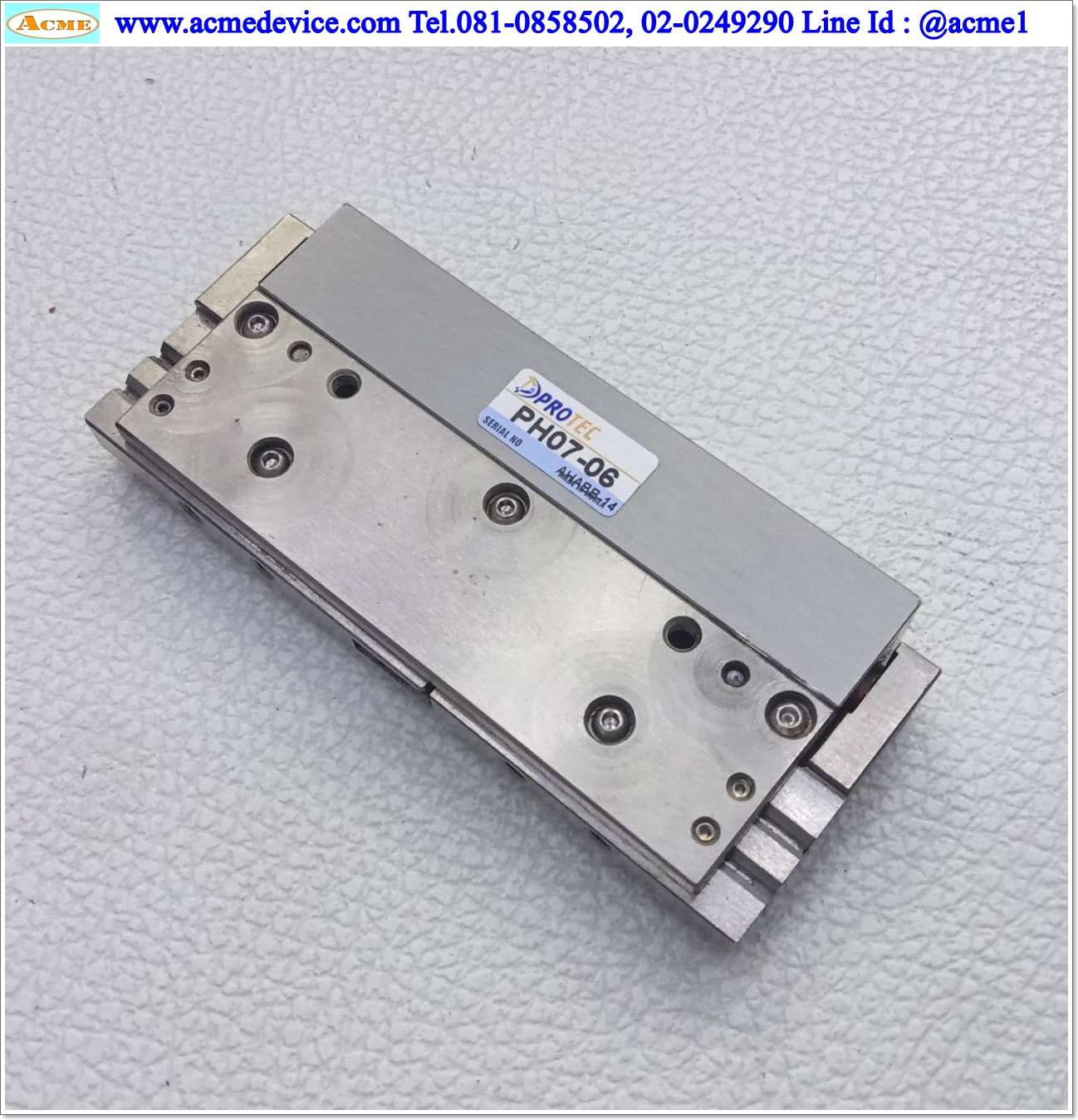 Gripper Protec รุ่น PH07-06, Bore 6 mm., Stroke 10 mm.