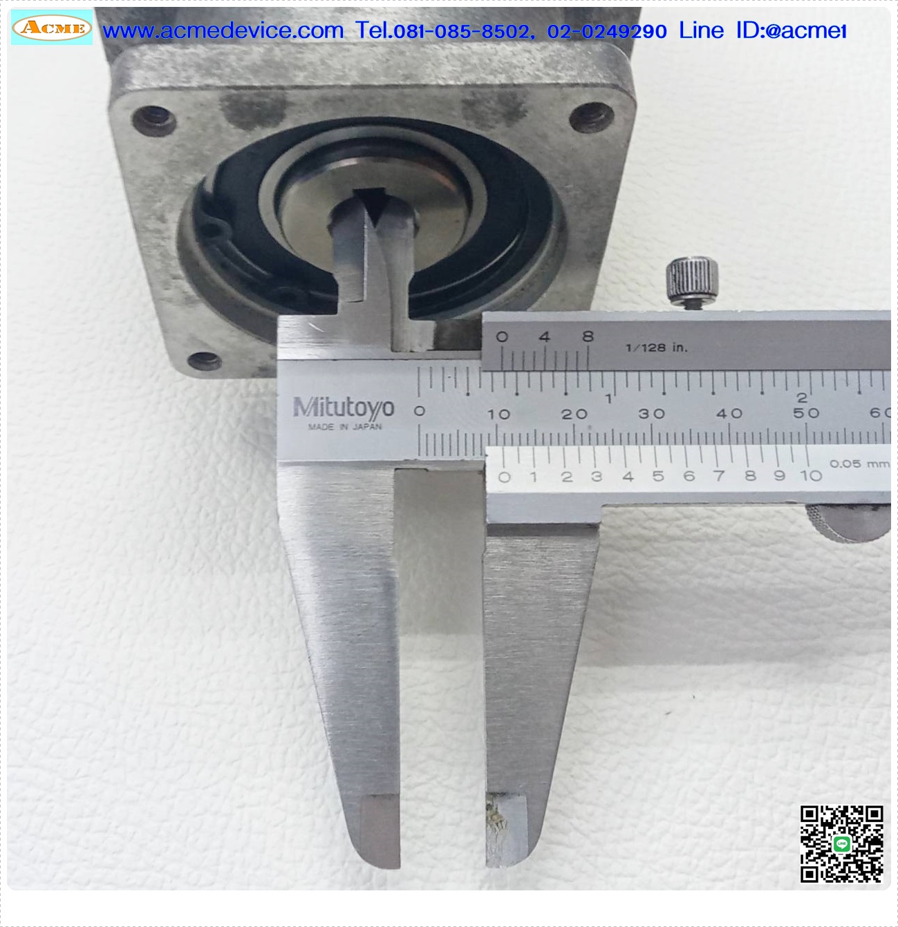 Gear Head Nidec Shimpo รุ่น VRKF-S9C-200, Ratio 9:1,(เพลาเข้า 11 mm., ออก 19 mm.) for 200w