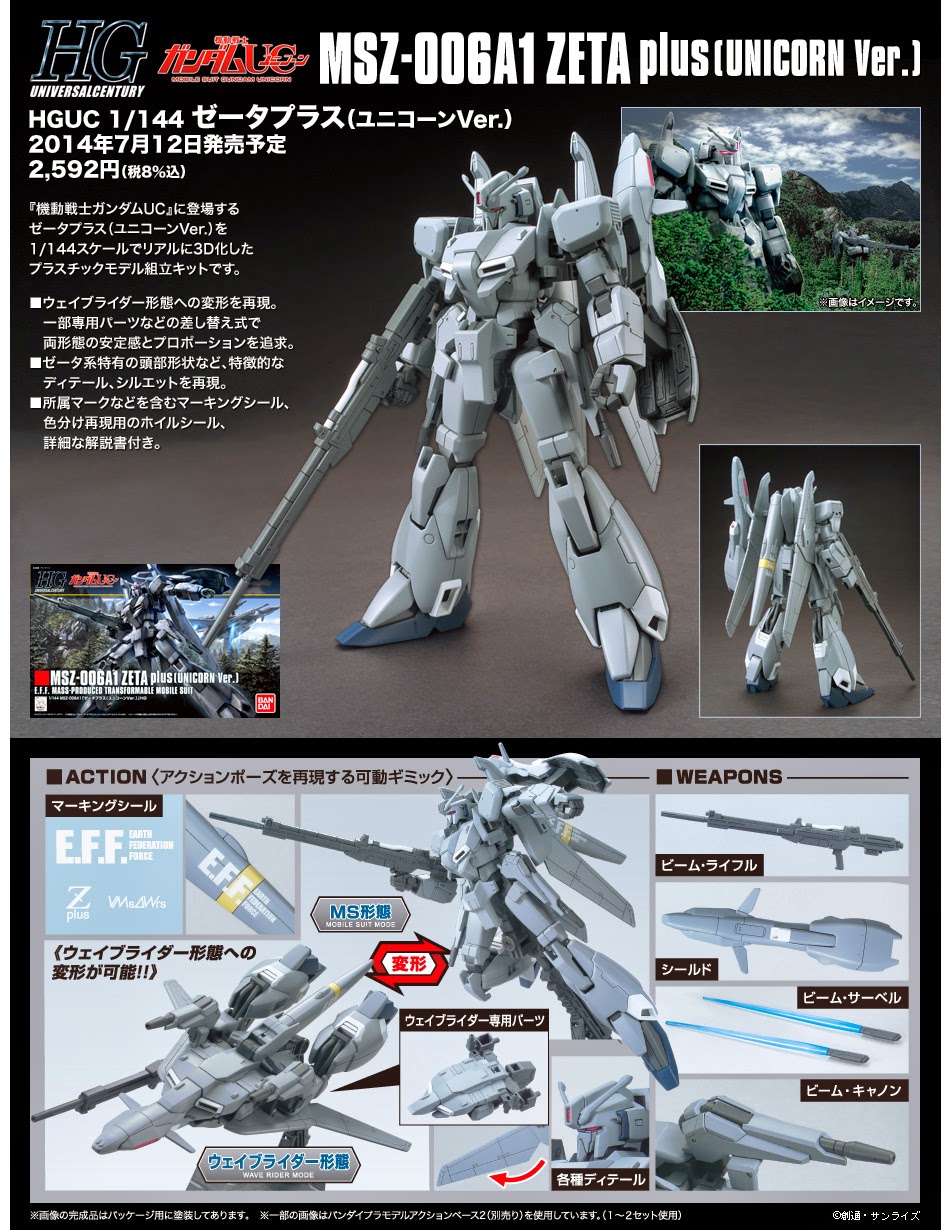 HG ZETA PLUS [UNICORN VER.]