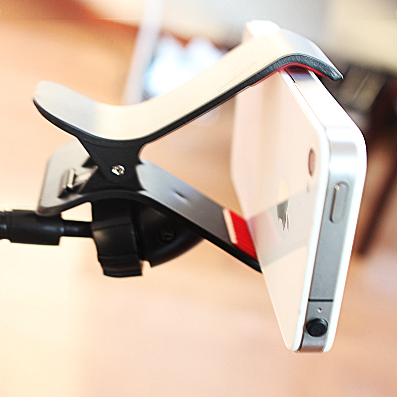 ขาตั้ง/หนีบ/ยึด มือถือ Phoseat Stand (สีดำ)