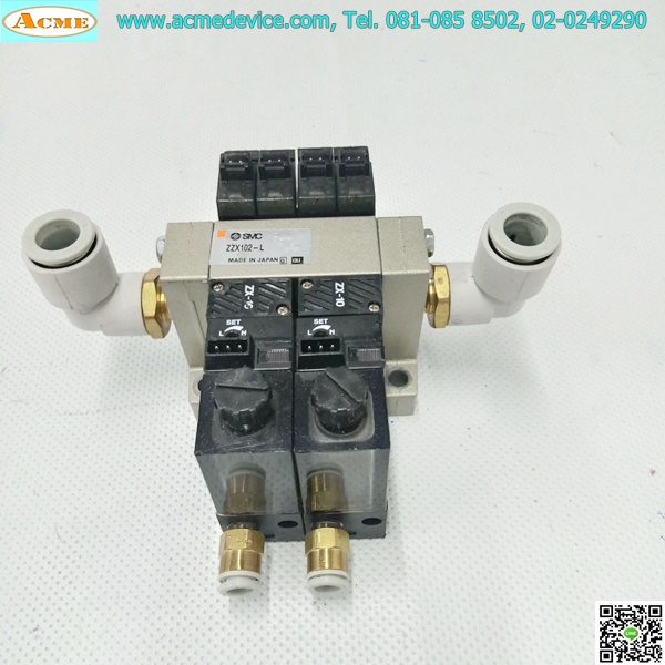 Vacuum Ejector SMC รุ่น ZX102-L + ZX1103-K15LZB