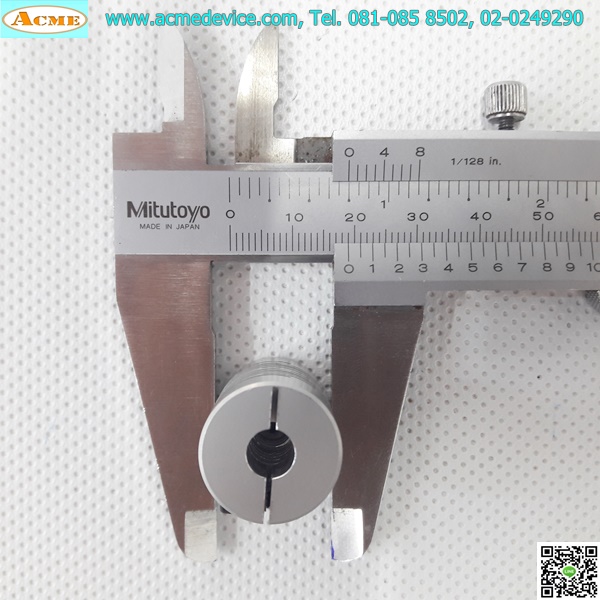 Coupling ขนาด ID 4/6.25mm, OD 19mm, L 27mm