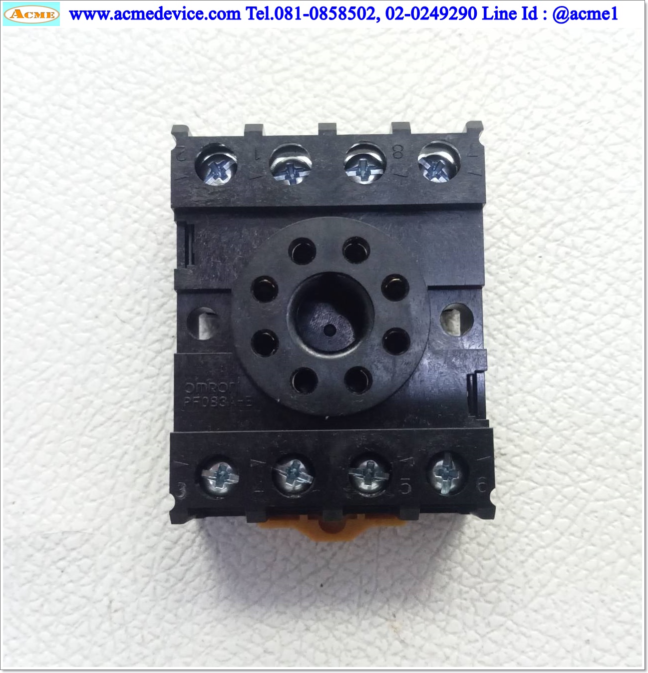 Socket Omron รุ่น PF083A-E, 8 Pin