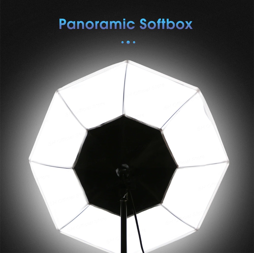 OCTA SOFTBOX E27 ชุดซอฟบ็อกไฟสตูดิถ่ายภาพแบบ 8 เหลี่ยม