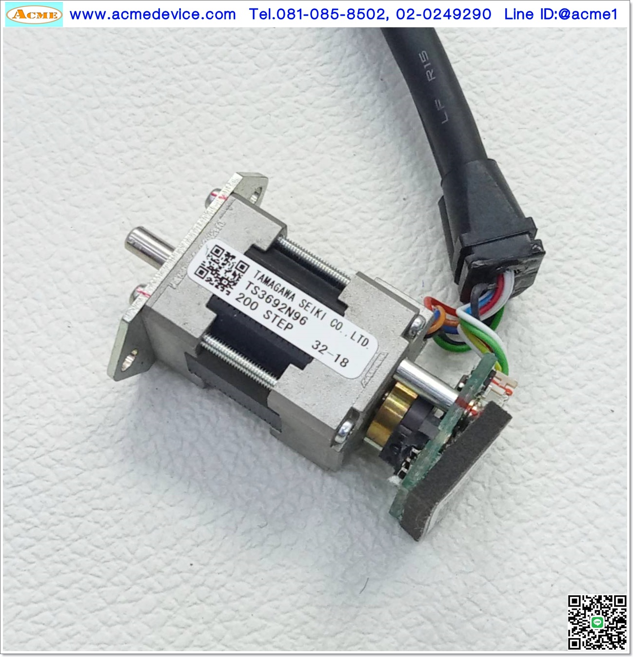 Motor IAI รุ่น RCP2CR-I-20P, TS369N96, Motor and Encoder ใช้กัน IAI Controller PCON 20