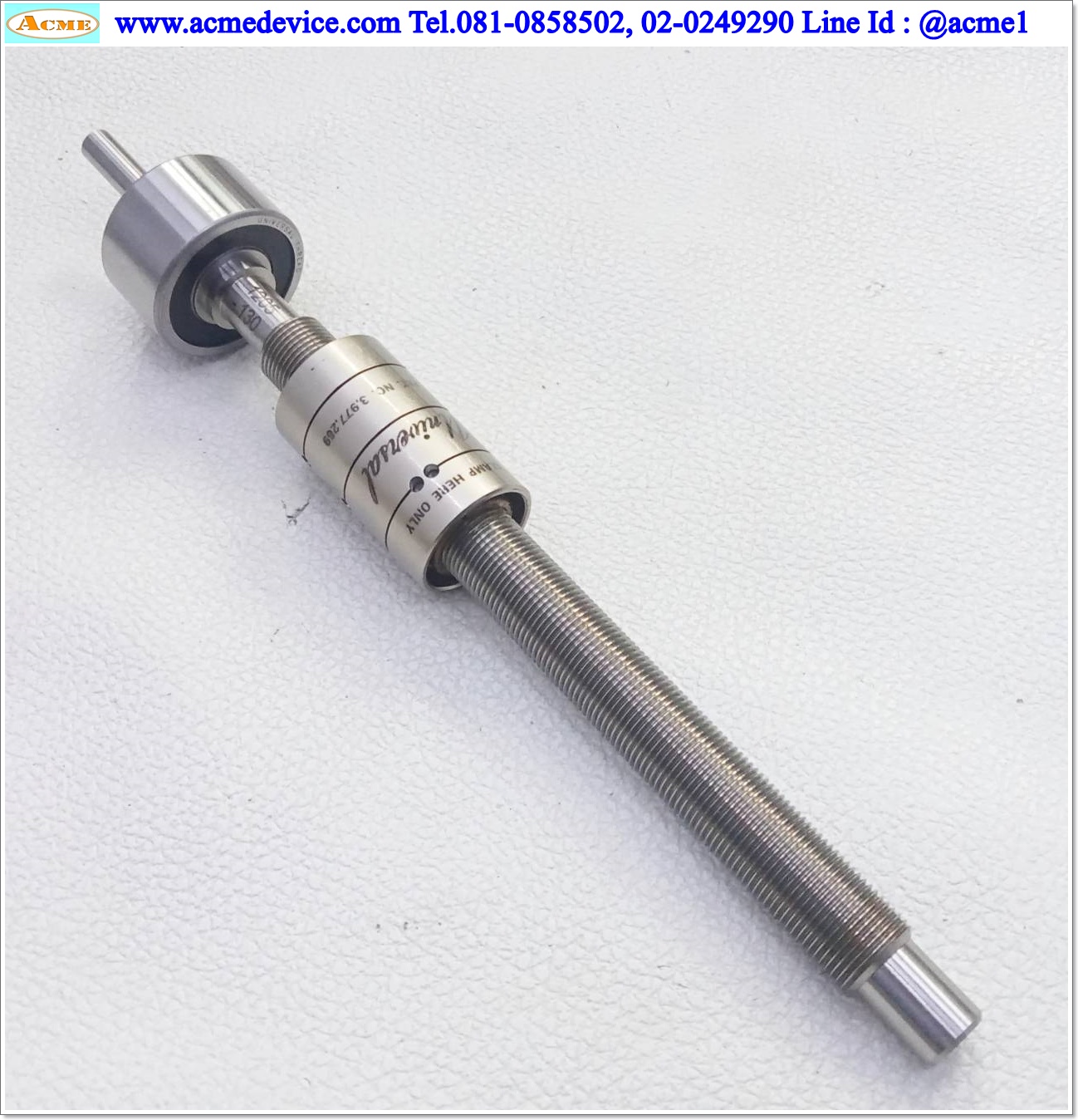 Ball Screw Universal รุ่น 3,977,269, Diameter 1/2", Lead 0.040", Travel 4"