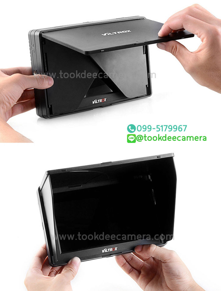 จอภาพViltrox DC-70II HDMI ขนาด 7นิ้ว สำหรับกล้อง DSLR หรือกล้องวิดีโอ