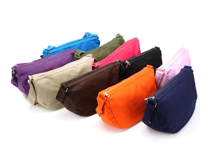 กระเป๋าผ้าใบ กระเป๋าสะพายข้าง pop pcanvas คละสี