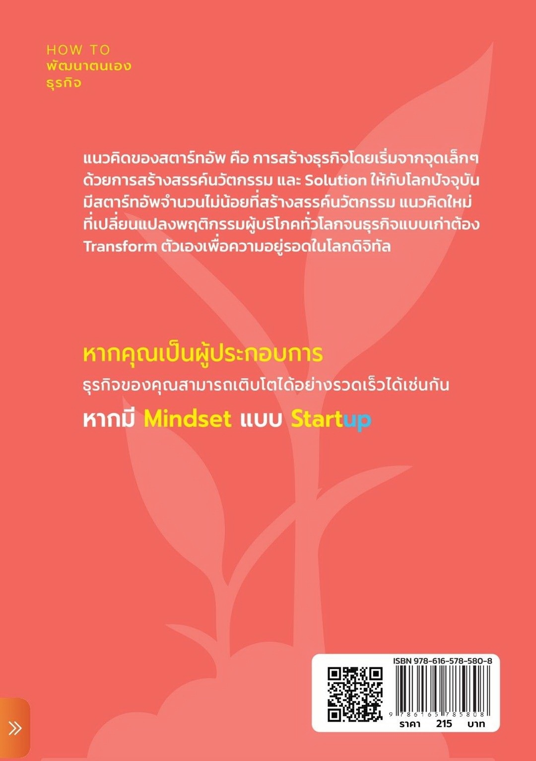 หนังสือเรื่อง Mindset ความสำเร็จ กลยุทธ์ Startup : ณฐษินนท์ คุณะเพิ่มศิริ : สำนักพิมพ์ เพชรประกาย