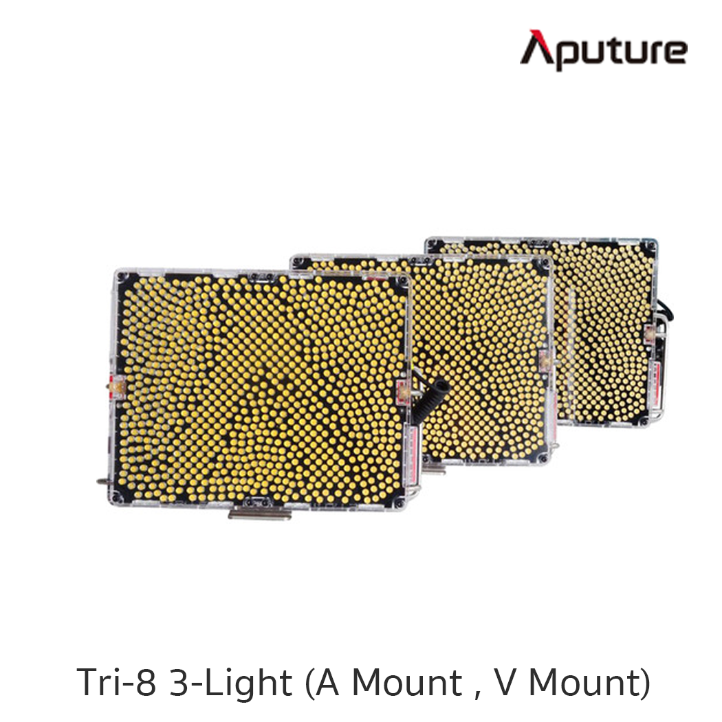 Aputure Amaran Tri-8 3-Light Kit with (V-Mount , A Mount)