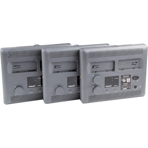 Aputure Amaran 3-Point 2-Daylight Spot, 1-Bi-Color Flood HR672 3-Light Kit (SSC)