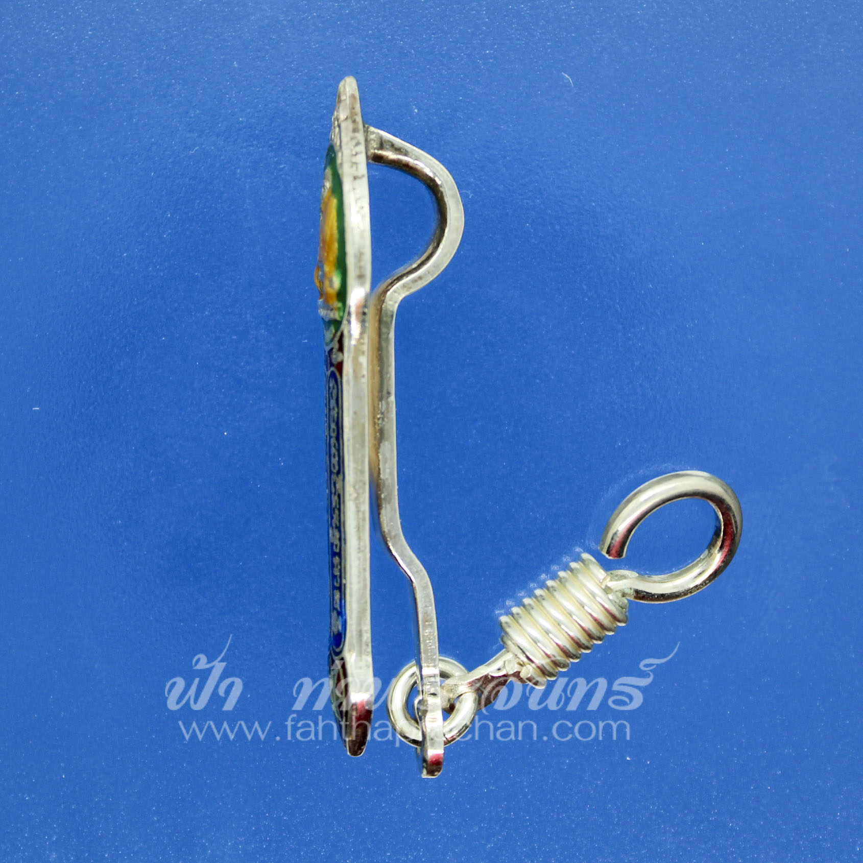 แหนบเงินลงยาหลวงพ่อต่างๆ