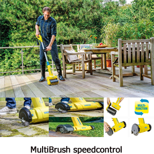 เครื่องขัดพื้น ขัดตะไคร่น้ำ Gloria รุ่น MultiBrush