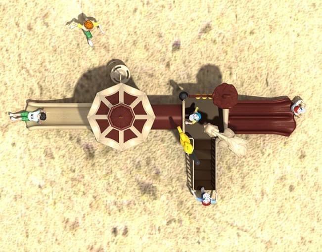 เครื่องเล่นสนาม ชุด ปราสาทบราวนี่