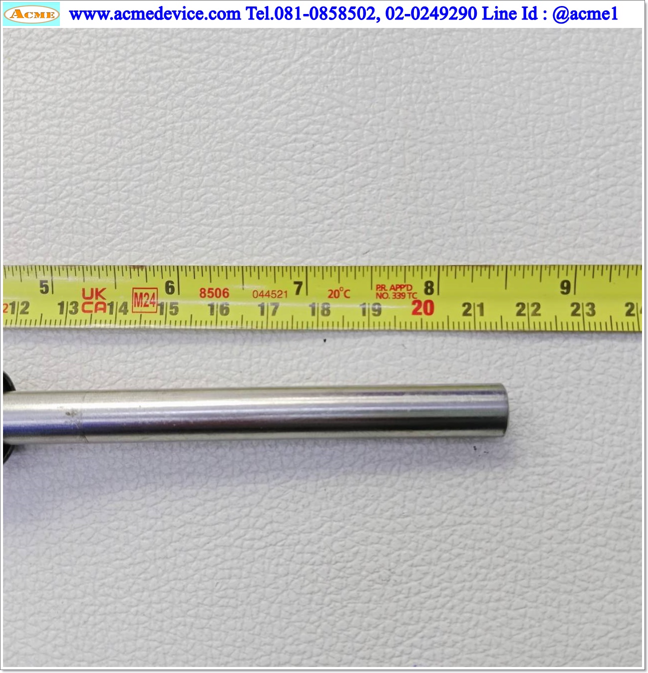 Linear Bushing and Shafts Misumi รุ่น LHFCW10, เพลาโต 10 mm. x 215 mm.