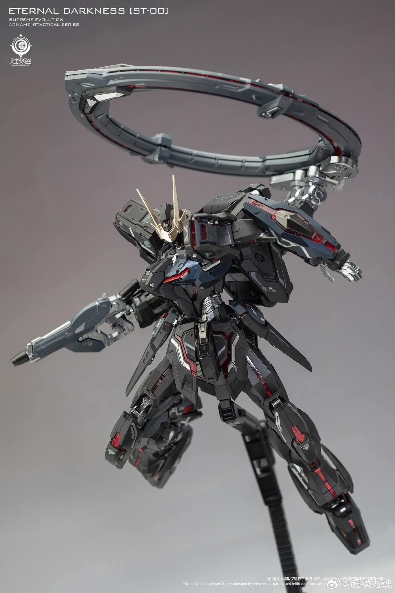MG 1/100 ETERNAL DARKNESS แถมพาร์ทใสวงกลมสีแดง ค่าย Super Evolution Made in China