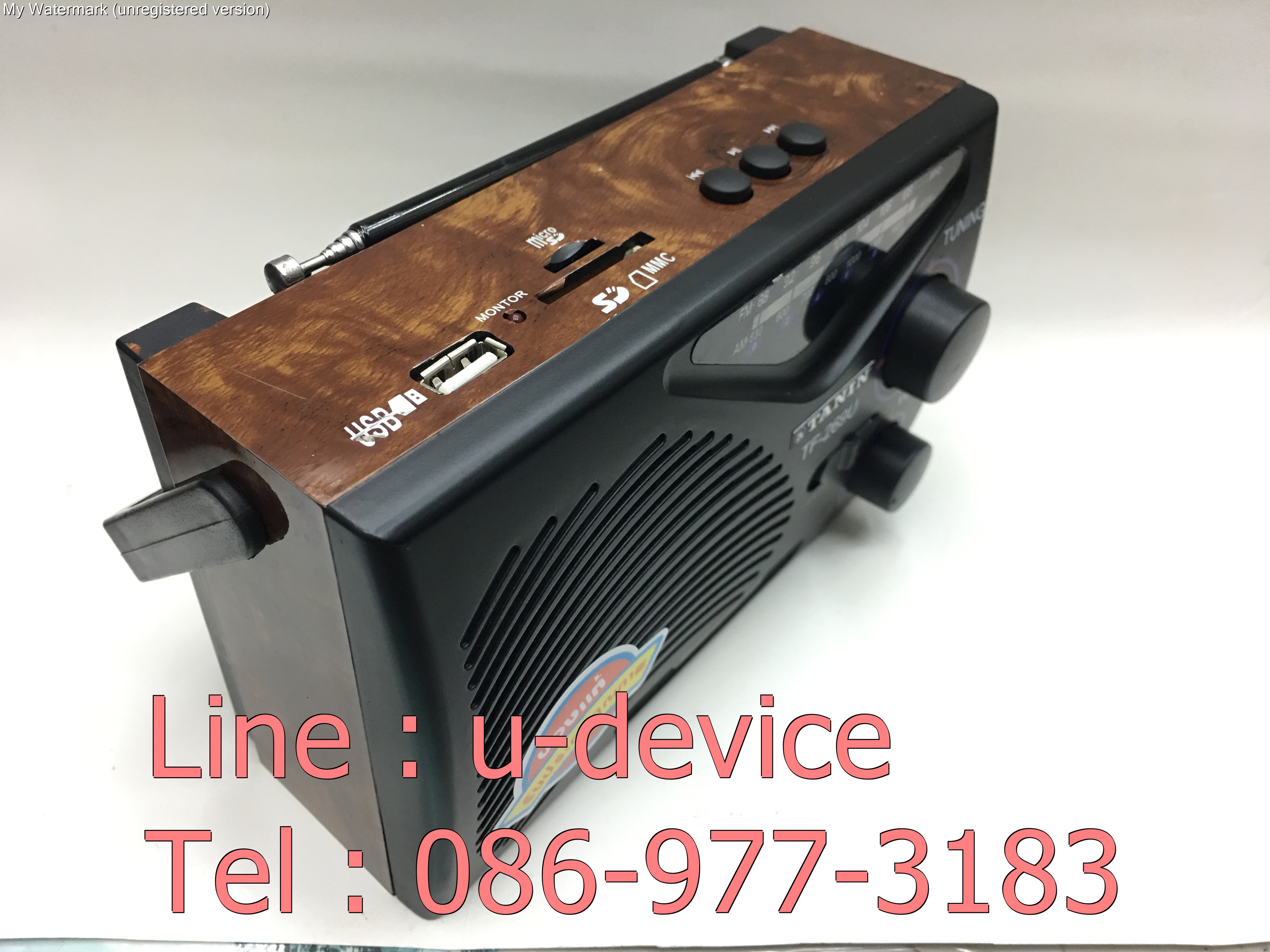 วิทยุธานินทร์ FM / AM รุ่นเสียบ USB