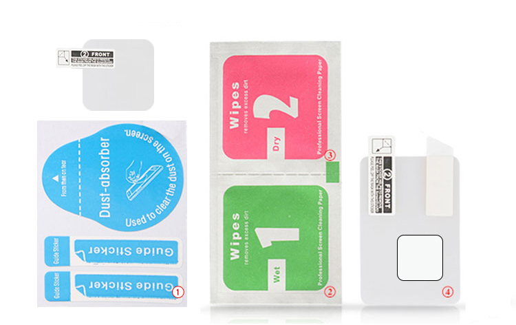 ฟิล์มกันรอยเลนส์และหน้าจอ สำหรับกล้องGOPRO 5