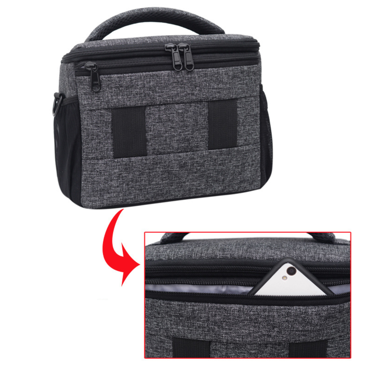 กระเป๋ากล้องยี่ห้อ Soudelor รุ่น D1705 สำหรับกล้องมิลเลอเลส DSLR ทุกรุ่น