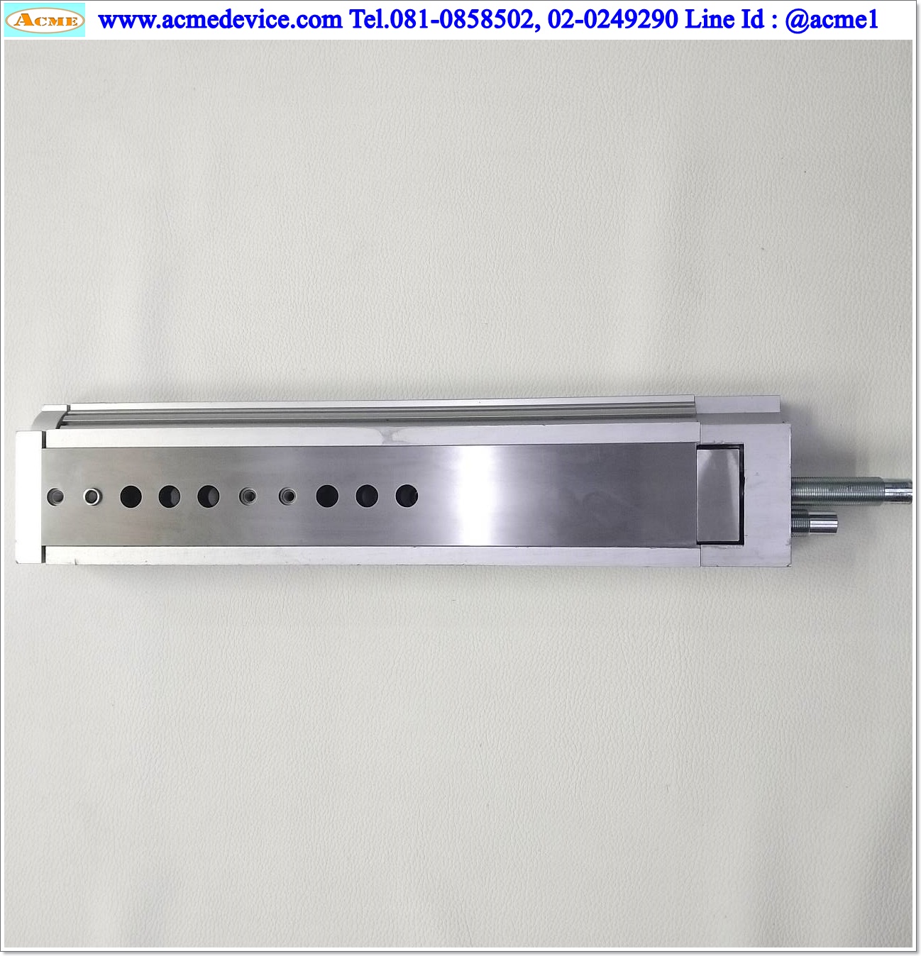 Air Cylinder Festo รุ่น DGSL-20-200, Bore 20 mm, Stroke 200 mm.