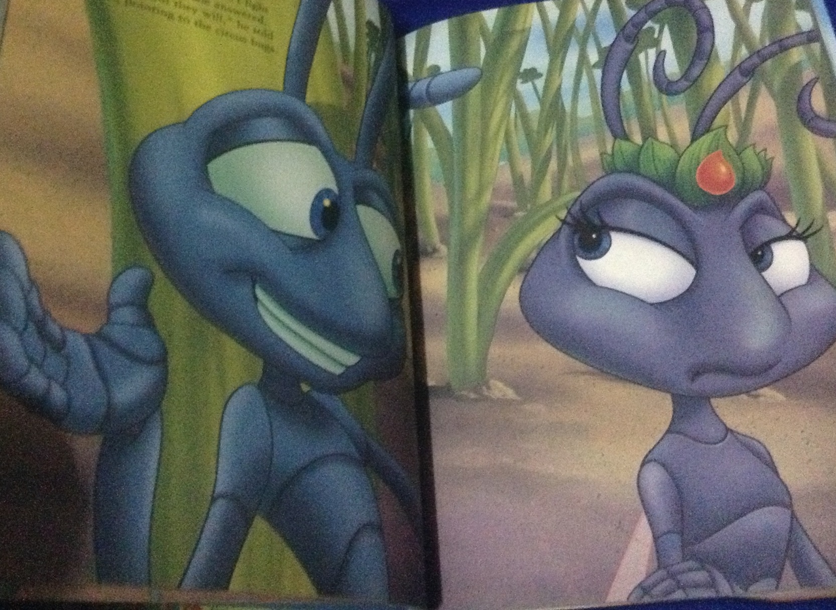 a bug's life ปกแข็งเล่มใหญ่ ภาพสี ราคา 170