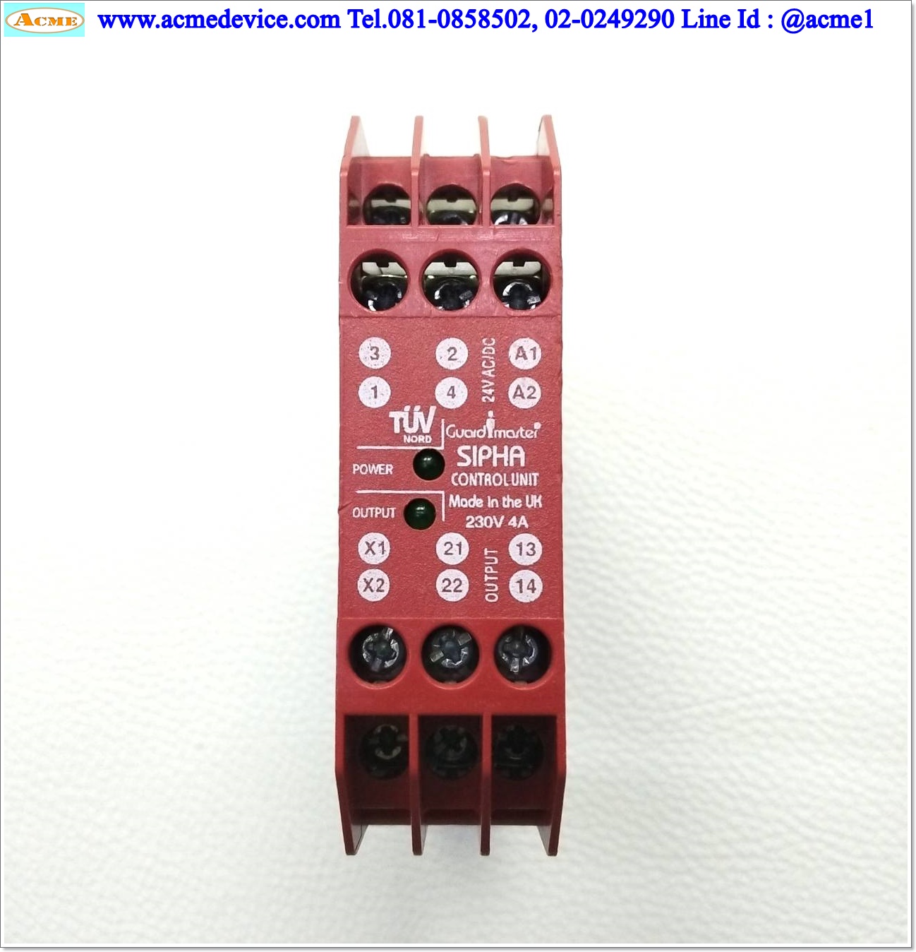 Magnetic Safety SIPHA Guardmaster รุ่น 440N-S32013, 24V AC/DC