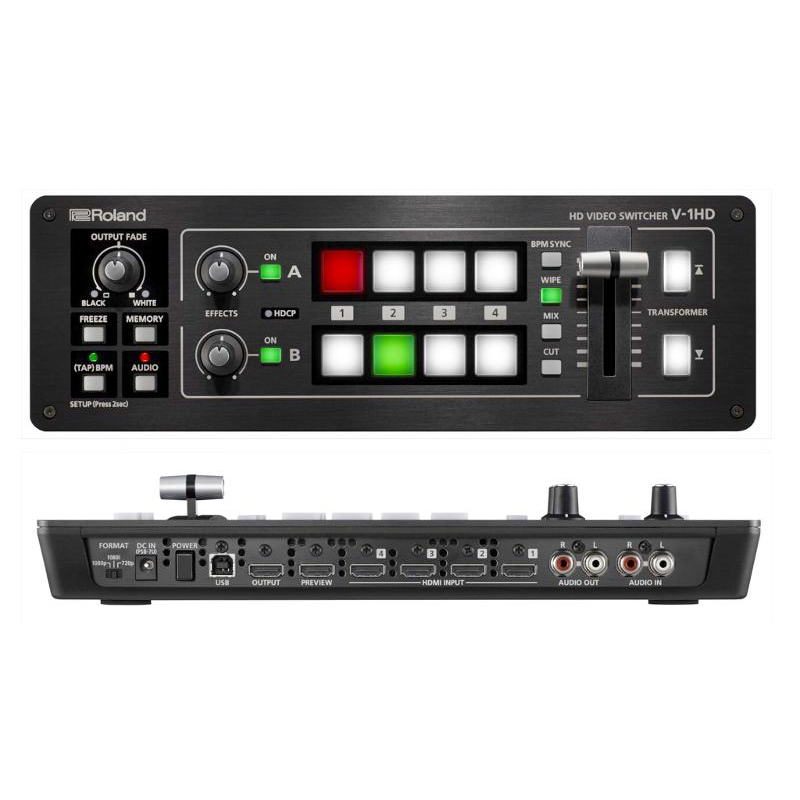 สวิตเชอร์ Roland V-1HD Portable 4 x HDMI Input Switcher (ByOrder รอสินค้า2-3วัน)