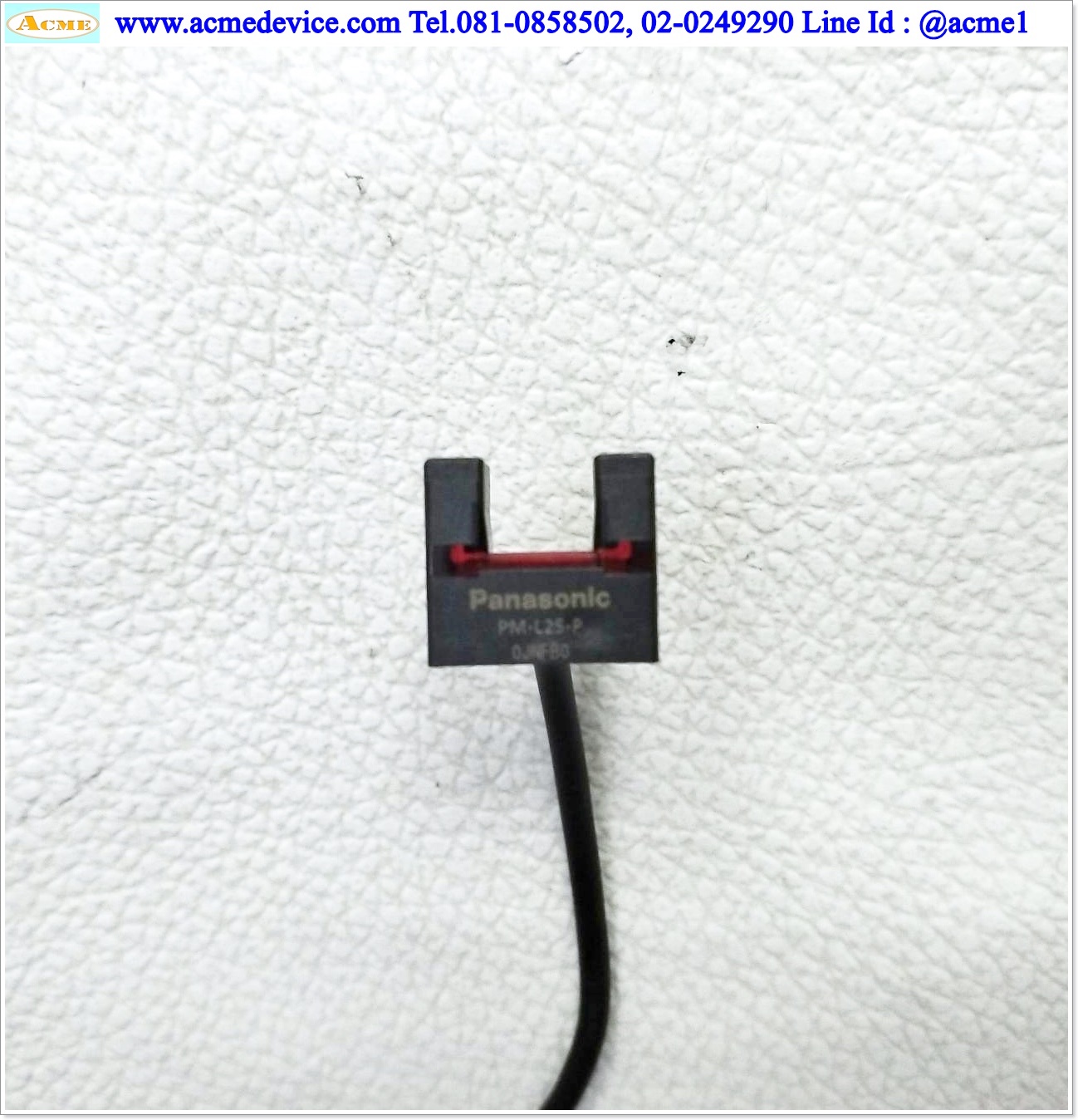 Photoelectric Panasonic/SUNX รุ่น PM-L25-P, ระยะ 5 mm., Dark-ON/Light-ON, PNP