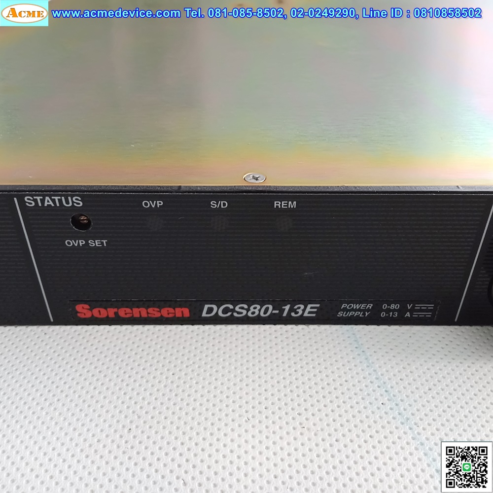 DC Power Supply Sorensen รุ่น DCS80-13E, 0-80V, 0-13A