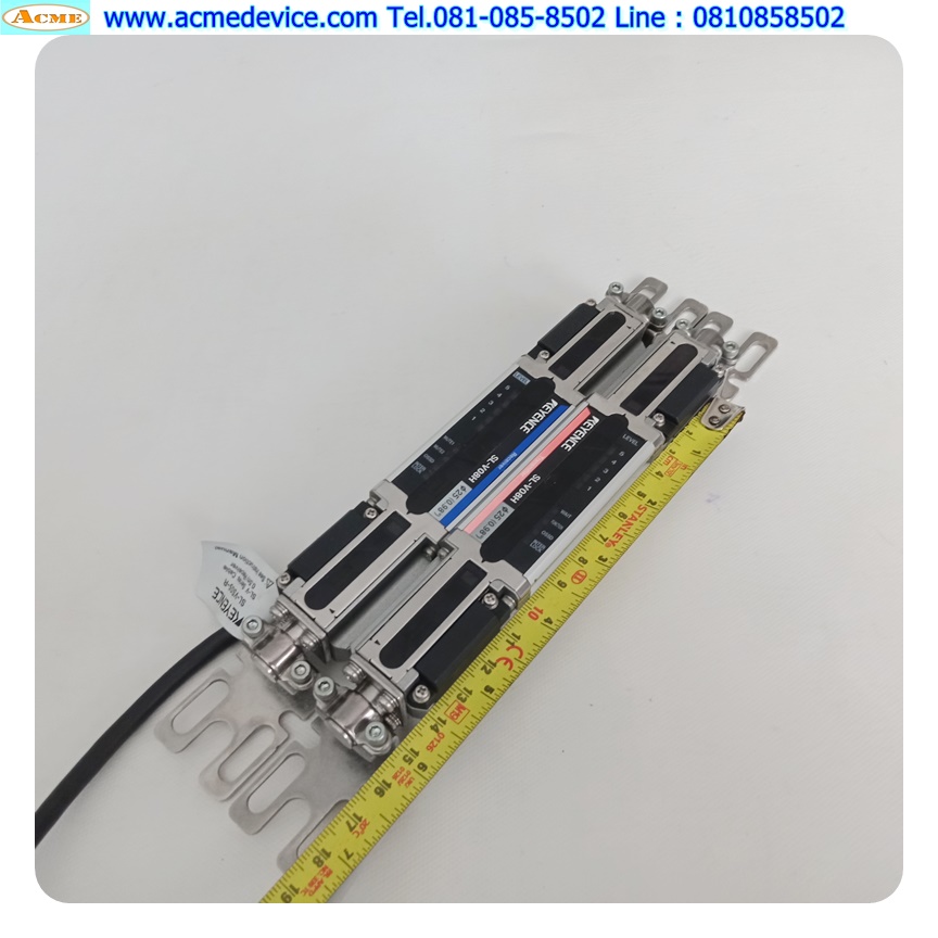 Area Sensor Keyence รุ่น SL-V08H-T + SL-V08H-R, ยาว 140 mm x 2 (280mm), ระยะ 7 M