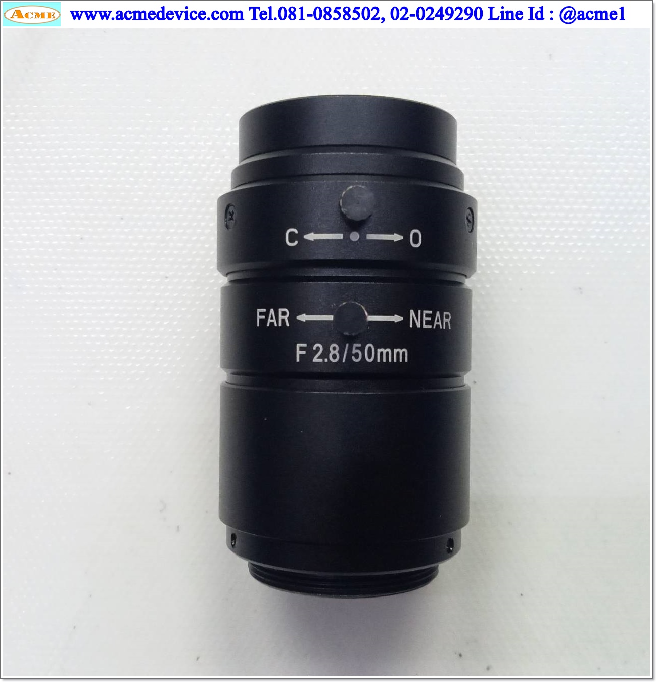 Keyence Multi-Camera Imaging Controller รุ่น XG-8700 & XG-H500M, Lens CA-LH50, F2.8/50mm., CA-CH5