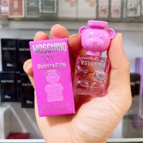 น้ำหอมมินิ มอสชิโน MOSCHINO TOY2 Bubble Gum EDT 5ml mini ขนาดมินิ