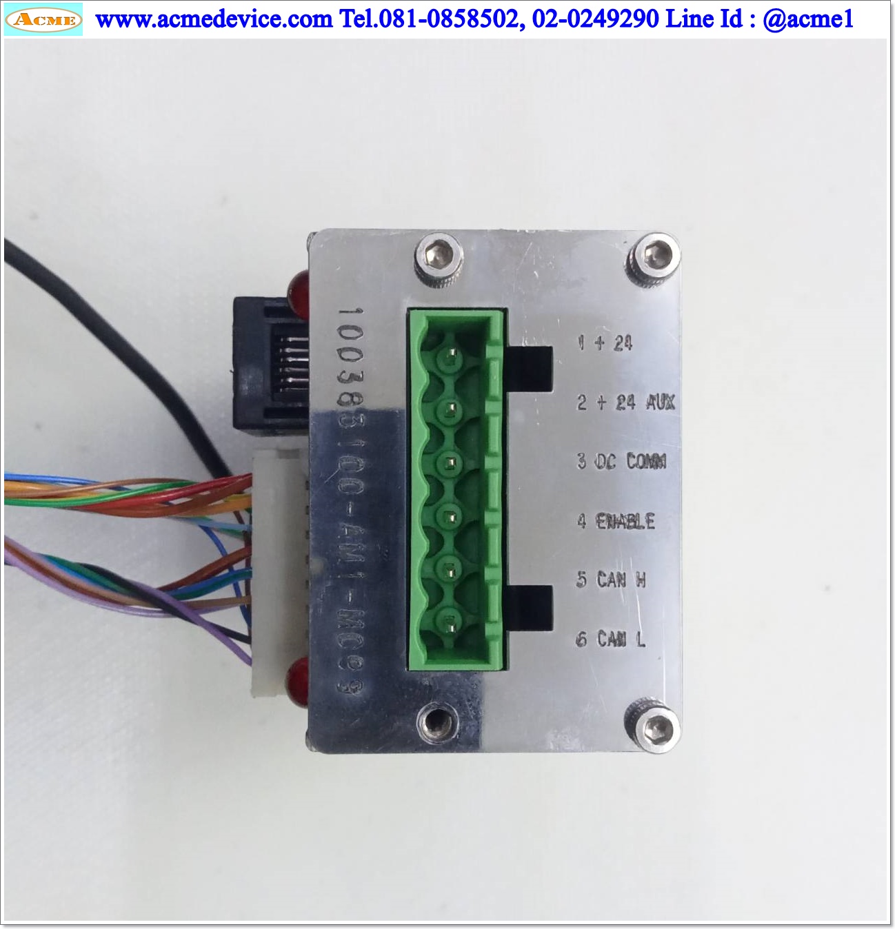Linear Motor Parker รุ่น mSR80, Magnetic Encoder, 4 Pole, Travel 50 mm., Pit 13 mm & Servo Copley Controls รุ่น ACK-055-06
