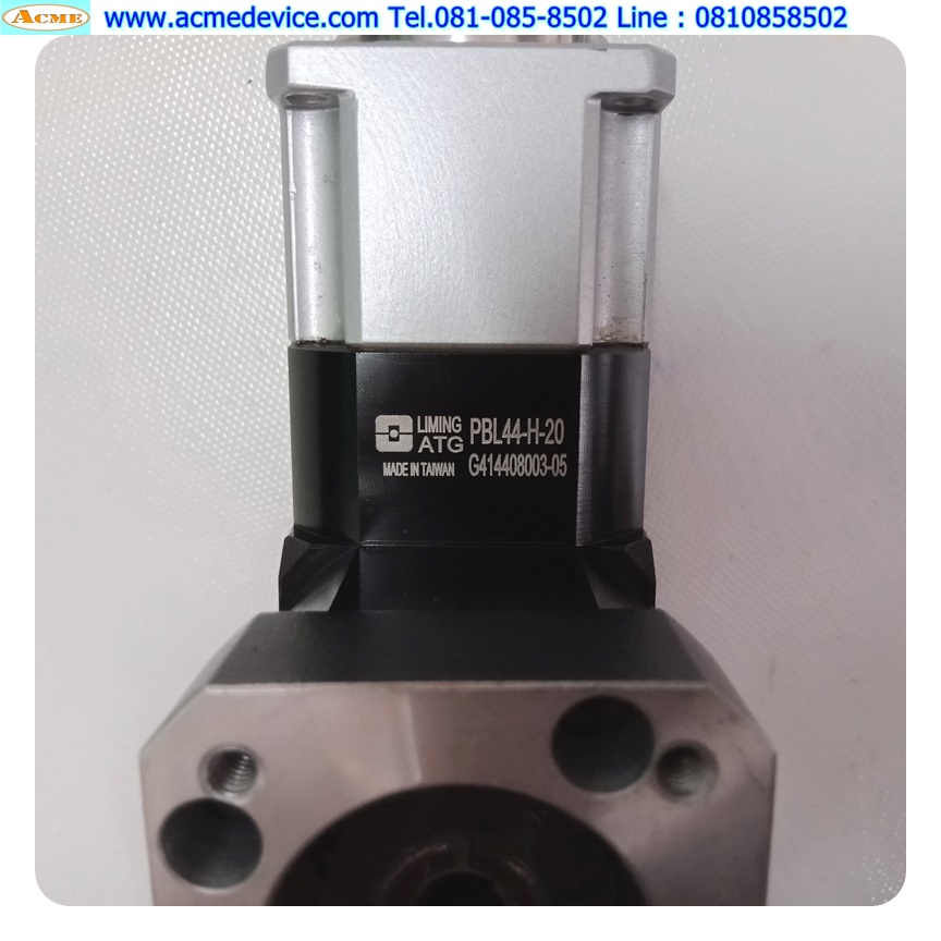 Gear Head ATG รุ่น PBL44-H-20, Ratio 20:1 (เพลาเข้า 8 mm., ออก 13 mm.), for 100w