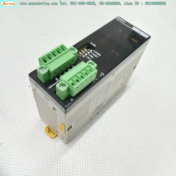 PLC Omron รุ่น CPM2C-MAD11, A/D, D/A Unit