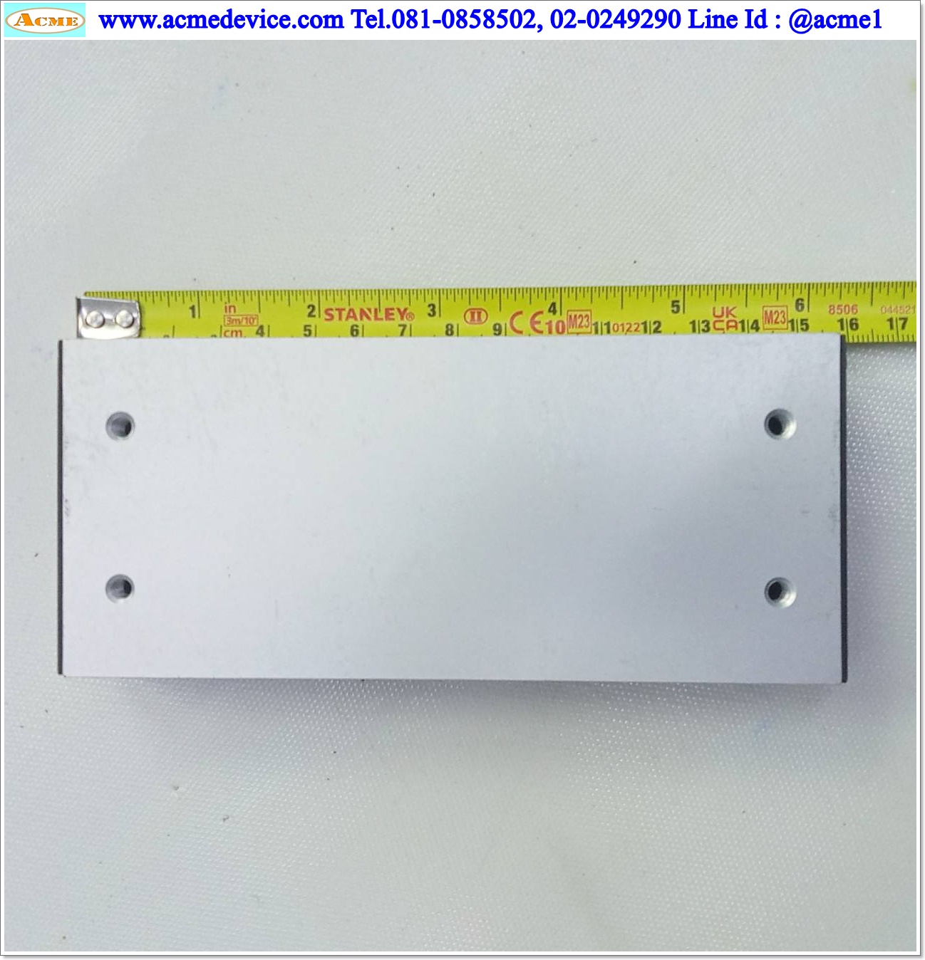 Linear Ball Slide Del-tron รุ่น 53-4, 66 mm. x 152 mm., Stroke 106 mm.
