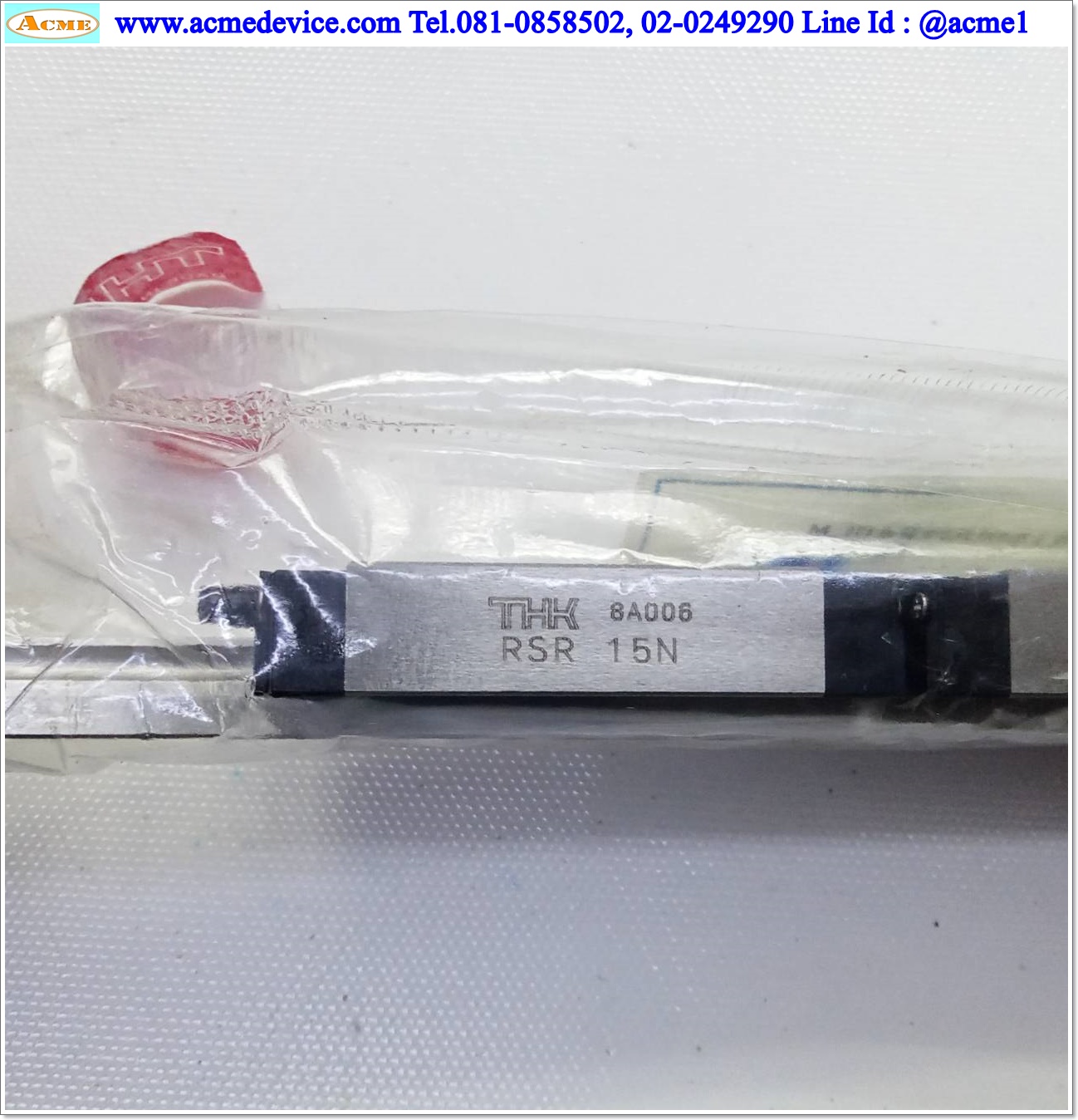 Linear Block and Rail THK รุ่น 2RSR15NUU+240LM, รางสไลด์ขนาด 15 mm. x 240 mm. (2 Block)