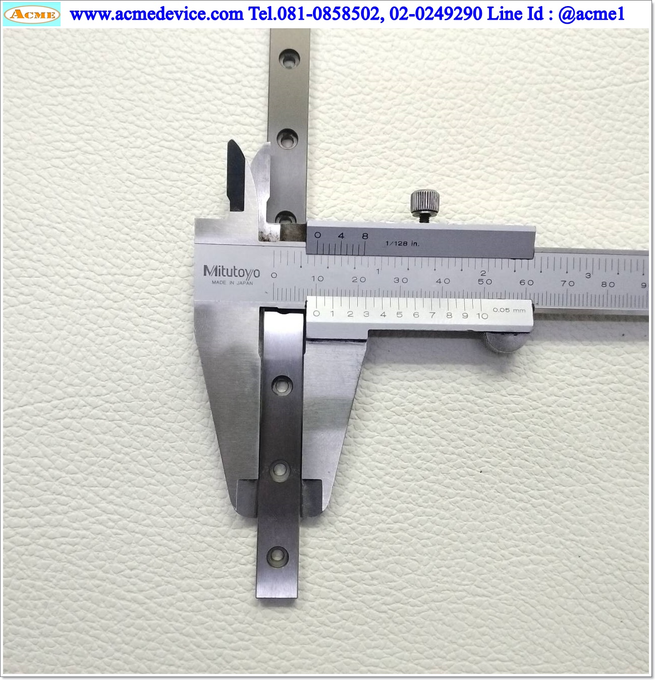 Linear Block and Rail IKO รุ่น MLF10, รางสไลด์ขนาด 10 mm x 495 mm (2 Block)