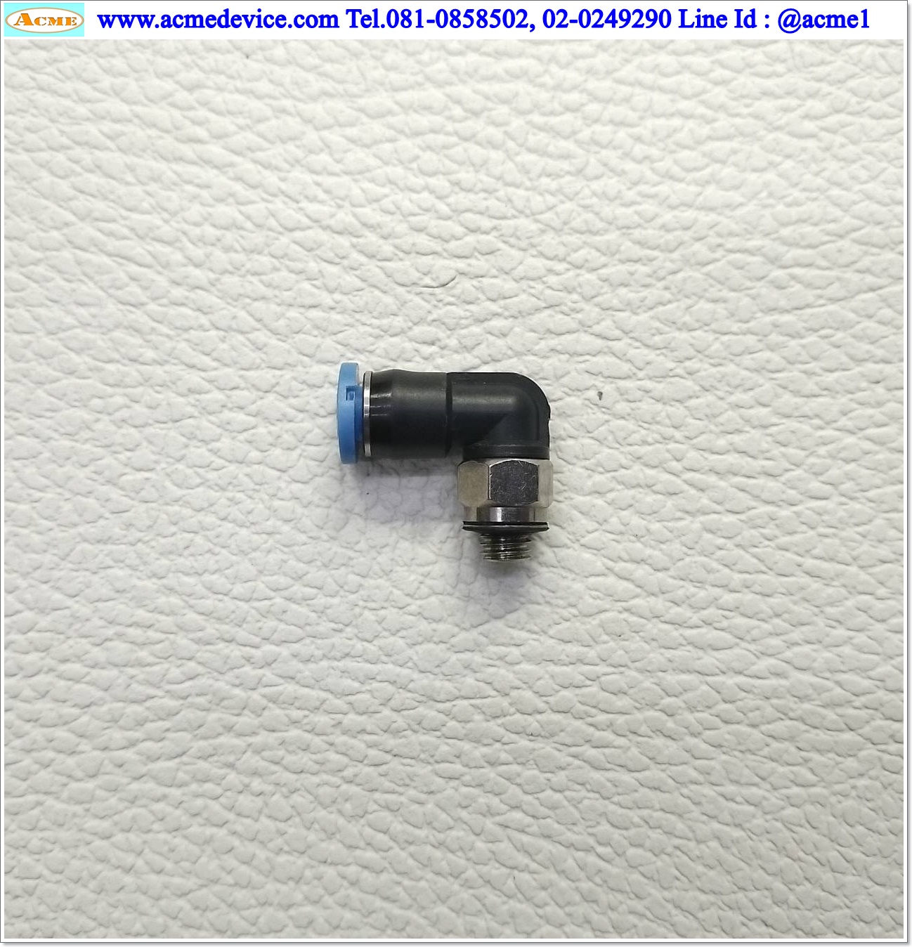 Fitting Festo รุ่น QSML-M5-4, M5, สายลม 4 มม.