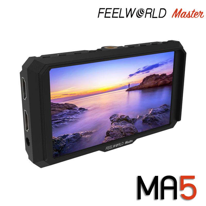 FEELWORLD Master Series MA5 5 On-Camera Monitor 1920x1080 4K HDMI InputOutput รับประกันศูนย์ไทย1ปี