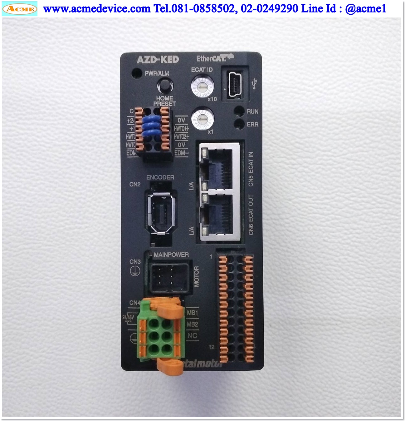 Closed Loop Stepper Oriental รุ่น ARD-KED & Motor AZM66MK, 2.55A, 24V