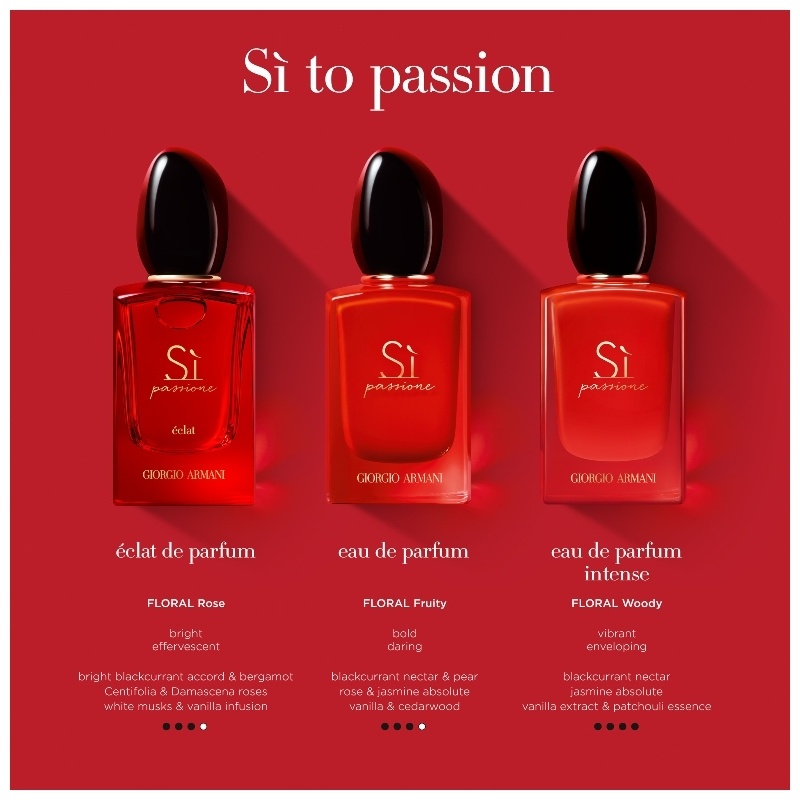 น้ำหอมอามานี่ Armani Si Passione E'Clat EDP 15ml