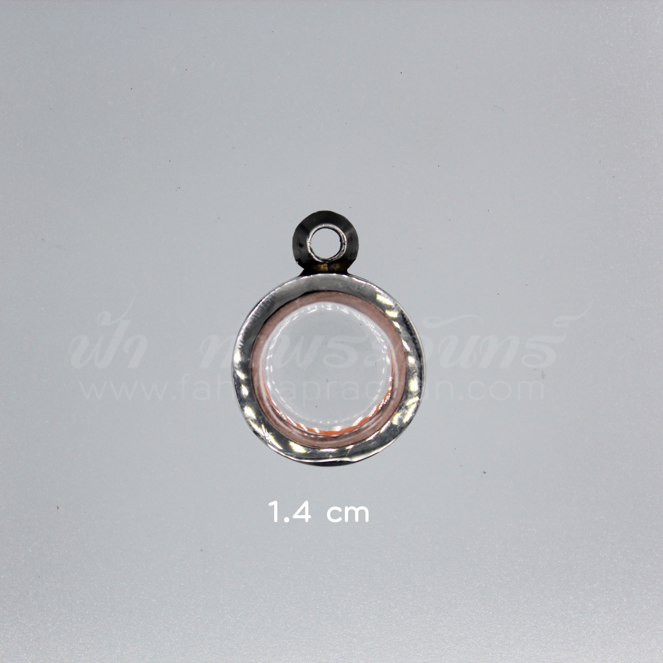 ตลับกลมจิ๋ว สแตนเลสพุก